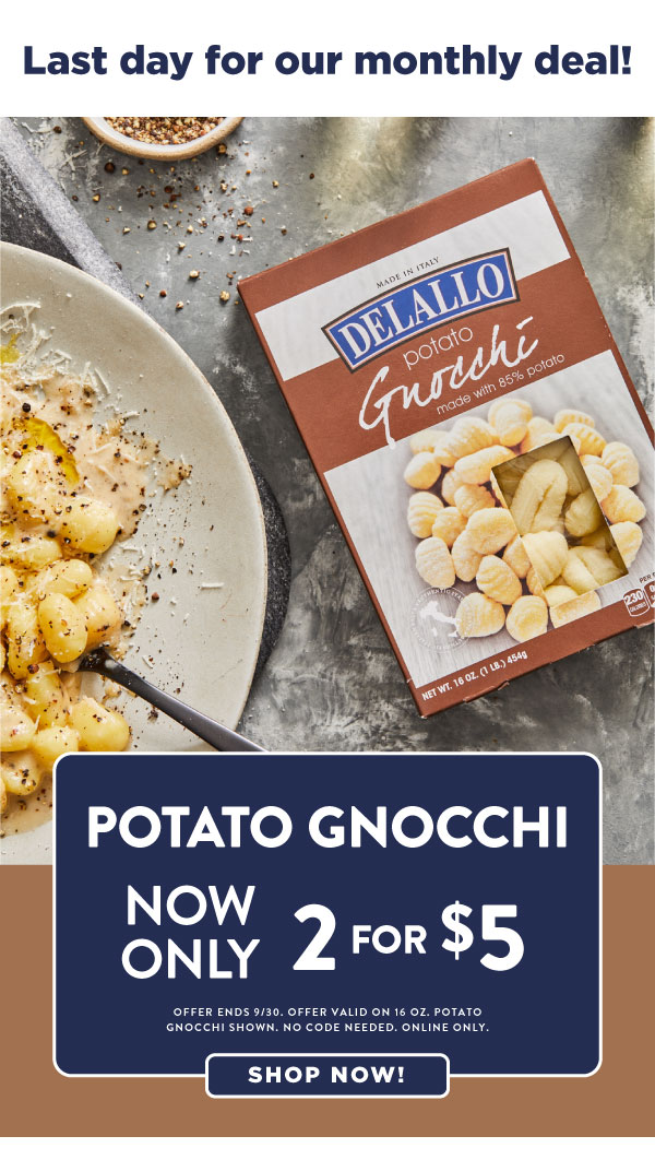 Save on Potato Gnocchi!