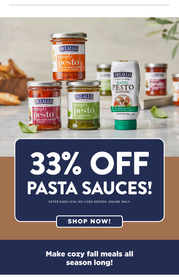 Shop Pasta Sauces