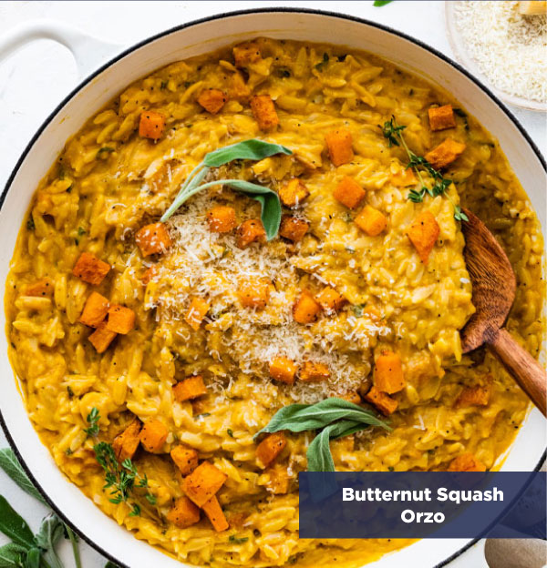 Butternut Squash Orzo