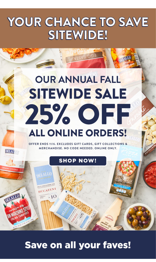 Sitewide Savings!