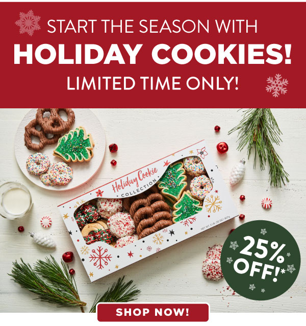 Holiday Cookie Assortment 2 lb. Sleeve