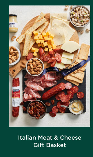 Italian Meat and Cheese Gift Basket